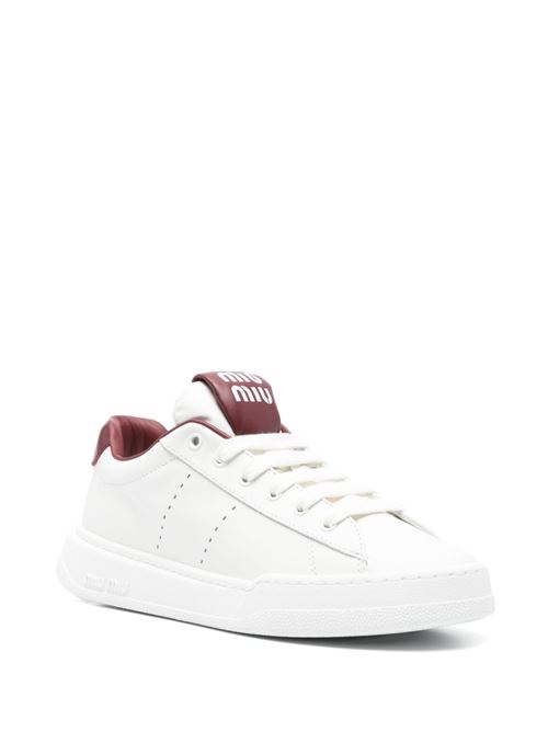 Sneaker in pelle MIU MIU | 5E387E3L48F0C65